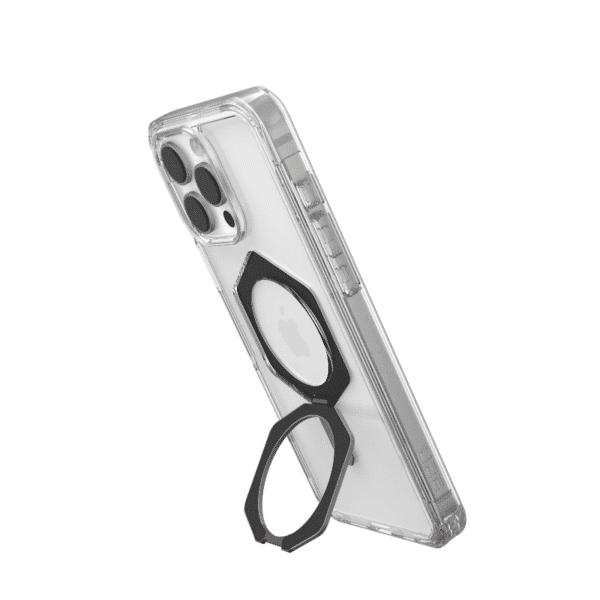 支架全透款 iPhone 12-17 ProMax系列 磁吸耐衝擊保護殼 (MagSafe 手機殼)