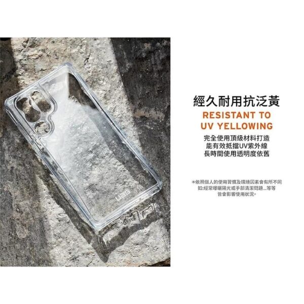 全透款 適用 三星 S22-S25 Ultra 系列 耐衝擊保護殼-全透明
