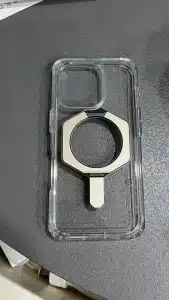 支架全透款 iPhone 12-17 ProMax系列 磁吸耐衝擊保護殼 (MagSafe 手機殼)