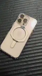 支架全透款 iPhone 12-17 ProMax系列 磁吸耐衝擊保護殼 (MagSafe 手機殼)