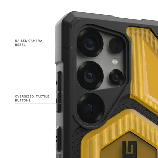 磁吸頂級(特仕)版-Ultem 塑鋼 適用 三星 S23-S25 Ultra 耐衝擊保護殼 (MagSafe 手機殼)