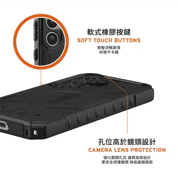 磁吸實色款 適用 三星 S23-S25 Ultra/Plus 系列 耐衝擊保護殼 (MagSafe 手機殼)