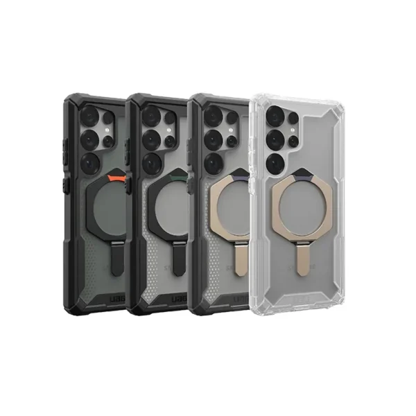 磁吸支架款 三星 S23-S25 Ultra/Plus 系列 耐衝擊保護殼 (MagSafe 手機殼)